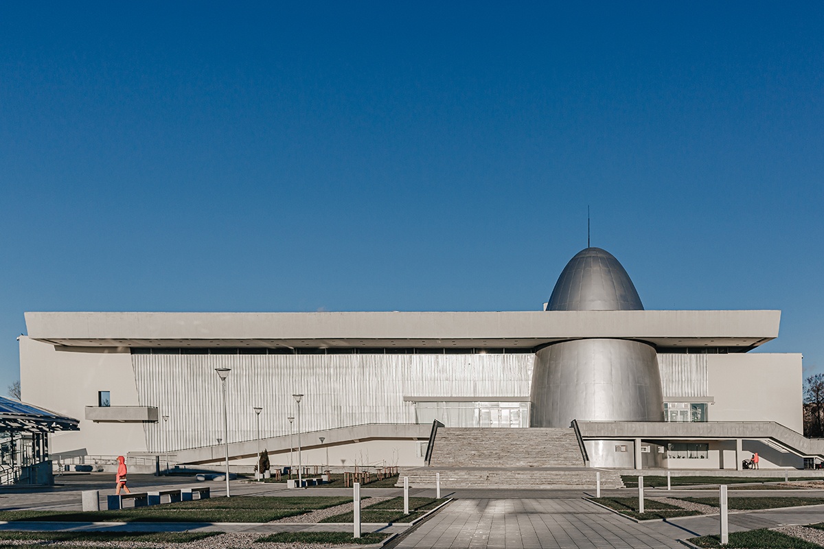 Здание Государственного музея истории космонавтики