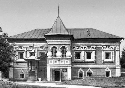 Исторический облик Палат Коробова на рисунке.