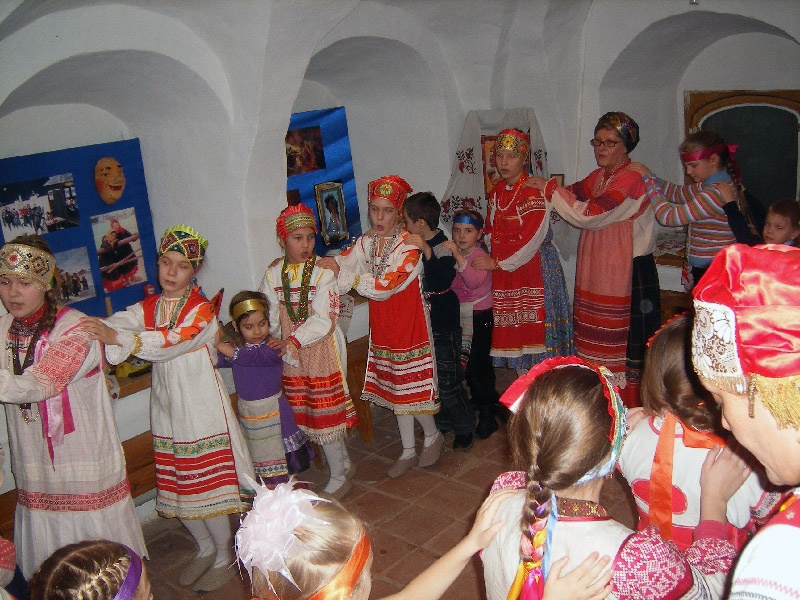 Детский праздник в Палатах Коробова.