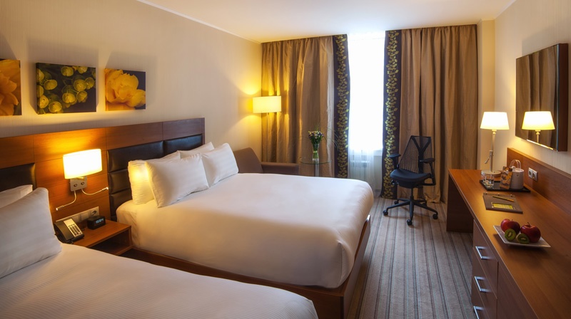 Стандартный номер с двумя кроватями.