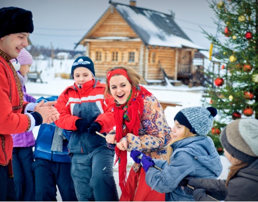 Побывать на грандиозном новогоднем шоу в Этномире