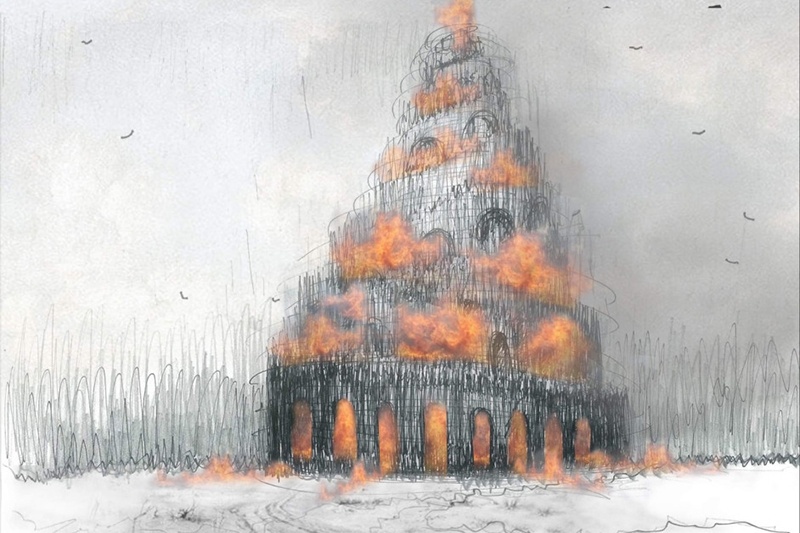 Архитектурный взгляд на глобализацию: в Никола-Ленивце на Масленицу сожгут Вавилонскую башню