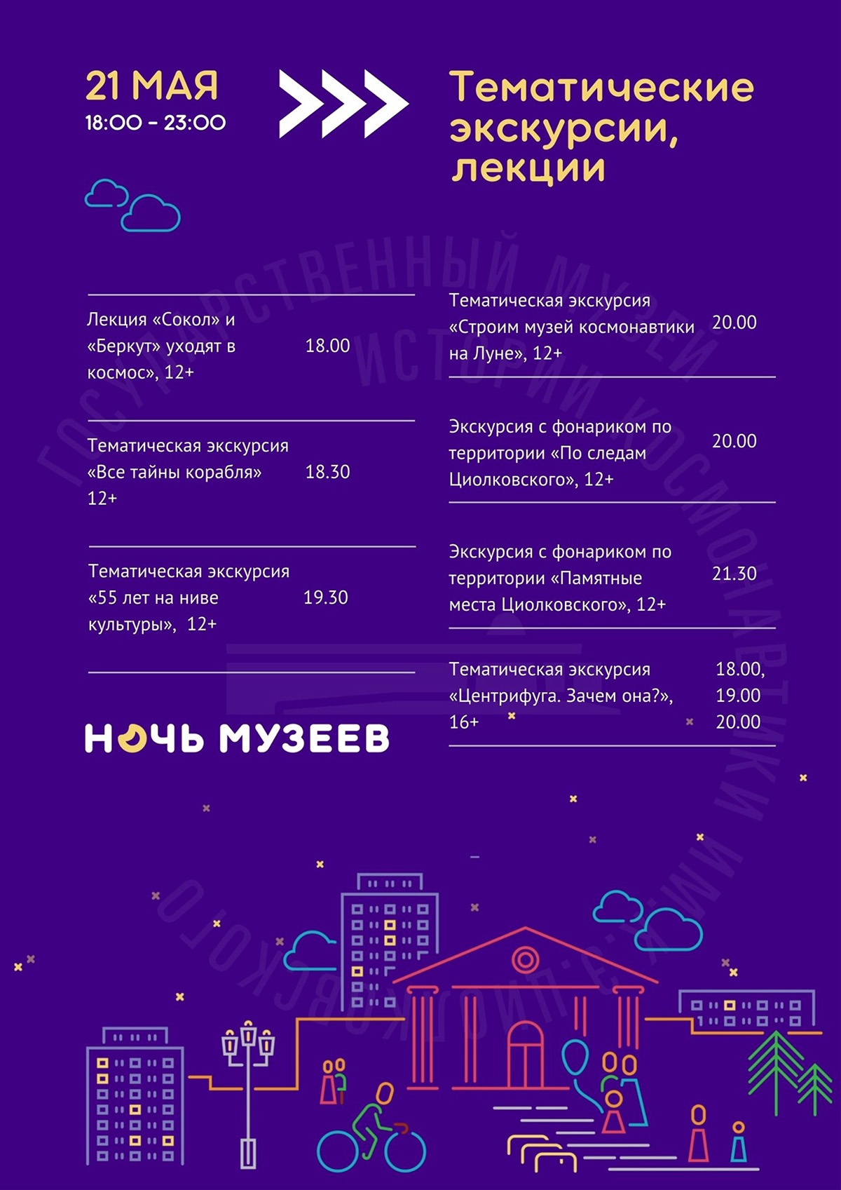 Музей космонавтики. Экскурсии, лекции