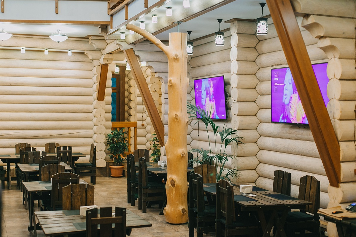 Зал в ресторане