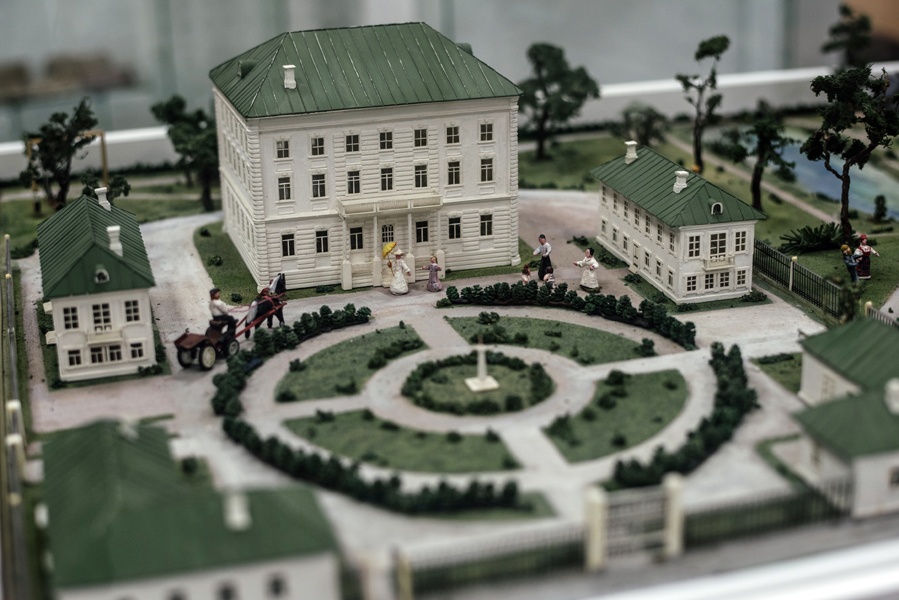 Макет усадьбы Белкино.