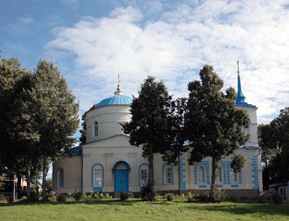 Воскресенский храм в с. Усты.