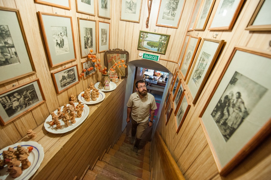 В музее нет свободных от экспонатов площадей.