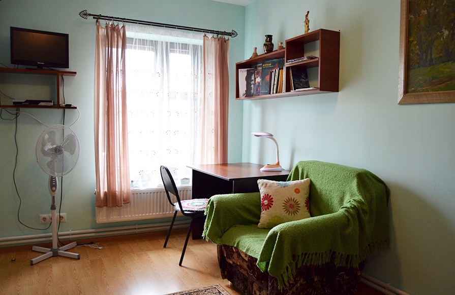 Интерьер Зелёной комнаты.