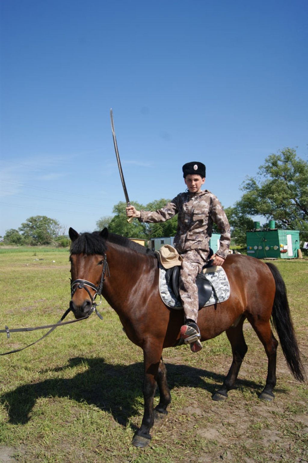 Верховая езда.