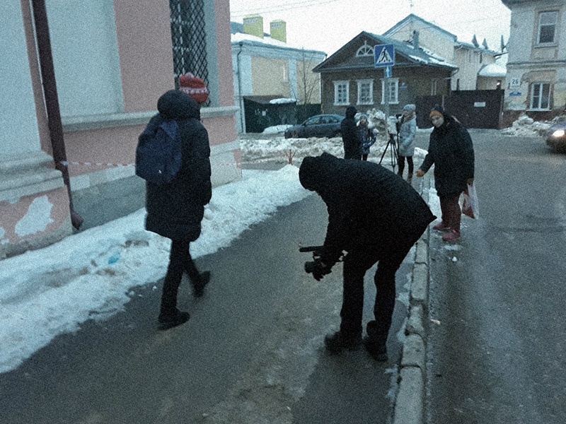 Киноклуб за работой.