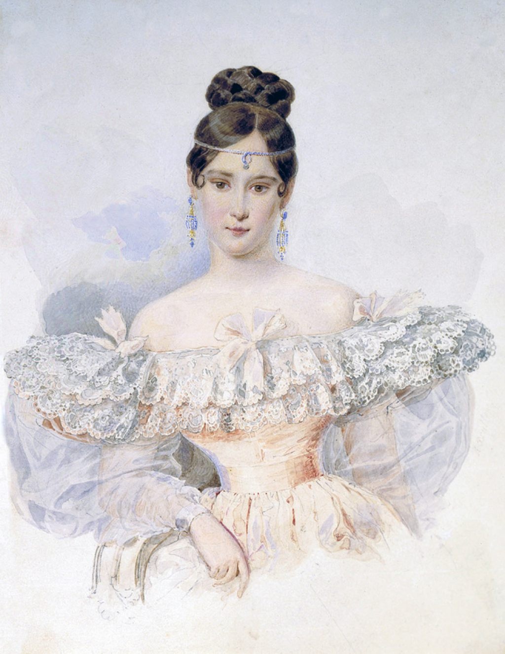 Наталья Николаевна Гончарова, праправнучка Афанасия Гончарова и супруга Александра Сергеевича Пушкина.