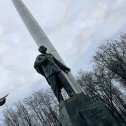 Памятник Циолковскому в Калуге