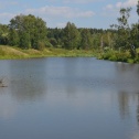Озеро на базе отдыха "Головинка".