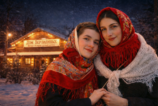 Золовкины Вечёрки  в доме Верзилиных