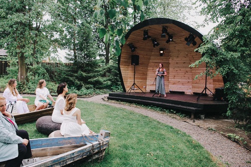В саду Ракицкого торжественно откроют сцену Зеленого театра