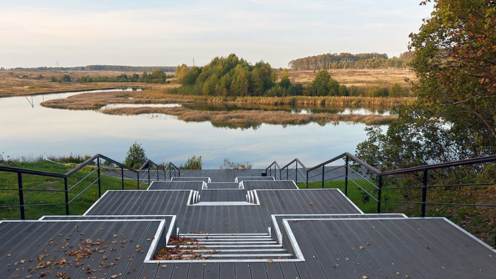 Городской парк на реке Турея | Мещовск
