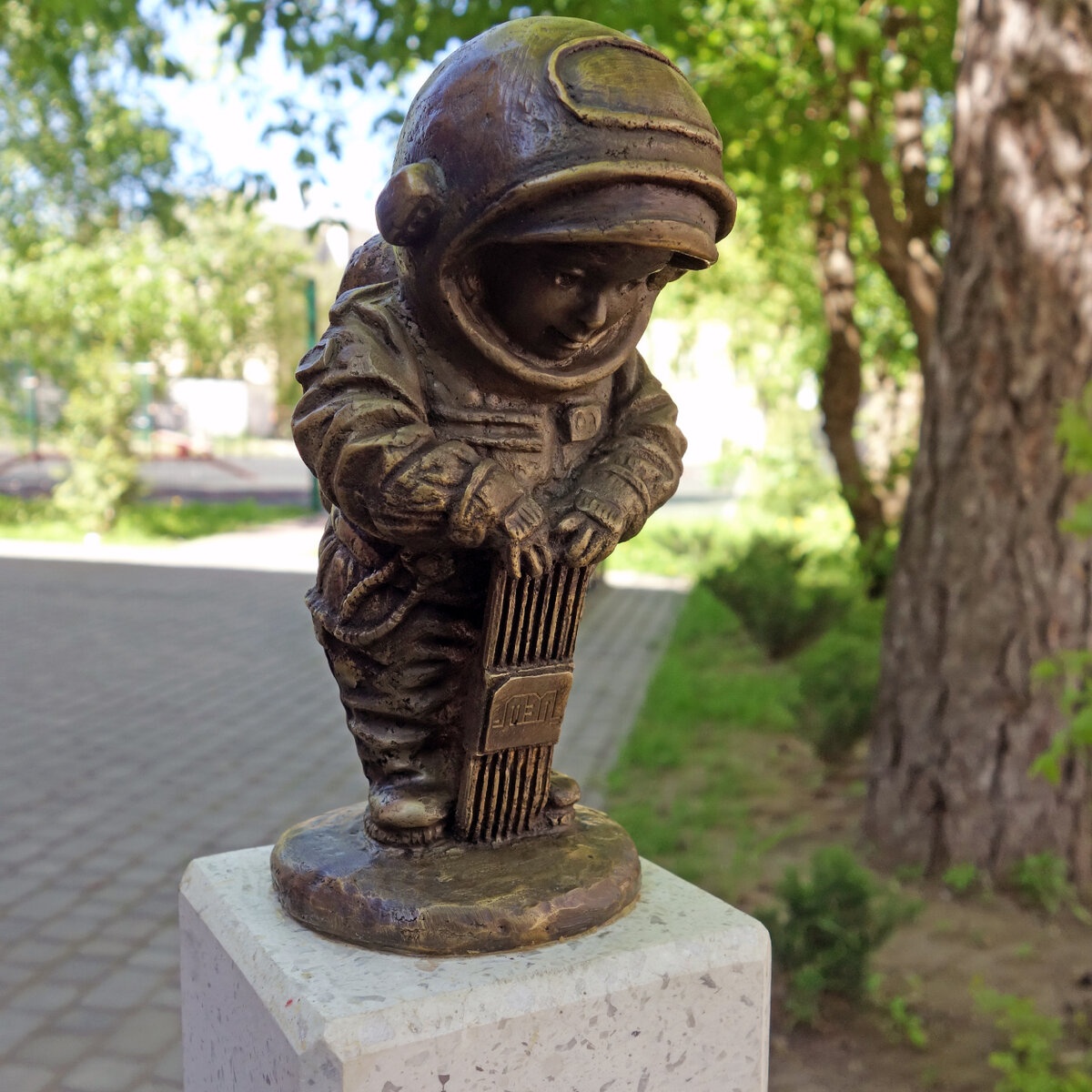 Космонавтик с микрочипом