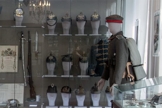 К 110-летию Первой мировой войны в Калуге открыли выставку оружия того периода